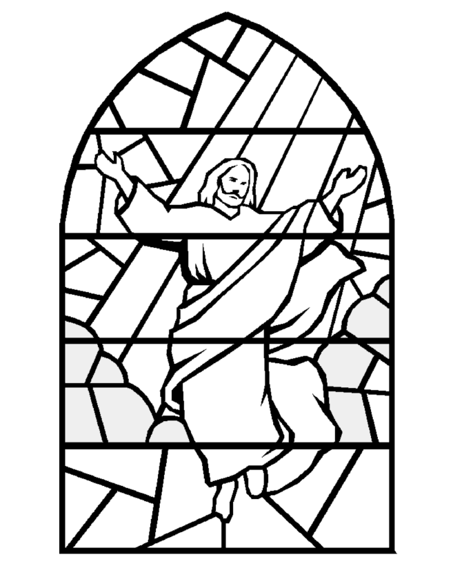 Plansa de colorat cu Crestinism 16
